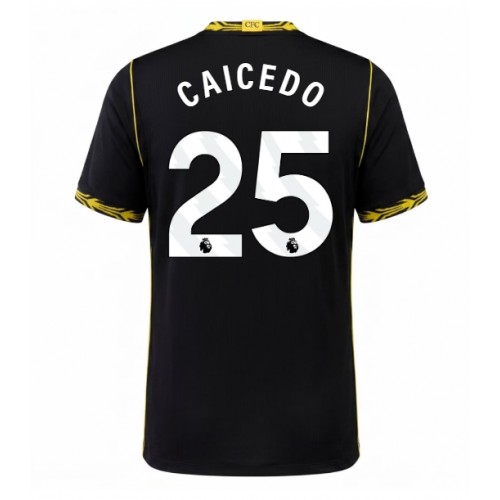 Stroje piłkarskie Chelsea Moises Caicedo #25 Koszulka Wyjazdowej 2026-27 Krótki Rękaw